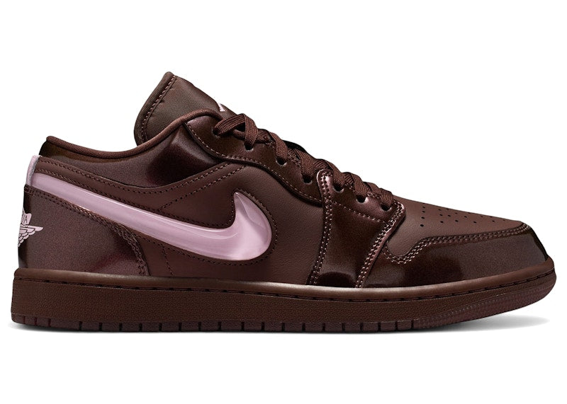 Air Jordan 1 Low Valentine's Day Chocolate (2026) (Women's) - Chocolate/Chocolate/Pink Foam - IQ9787-262