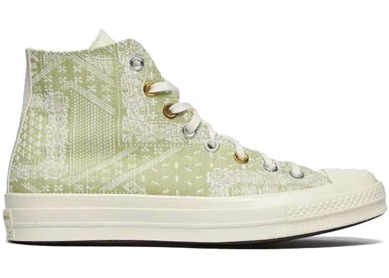 Converse Chuck Taylor All Star 70 Hi Bandana Vitality Green - Egret/Vitality Green/Open Sesame - A04496C