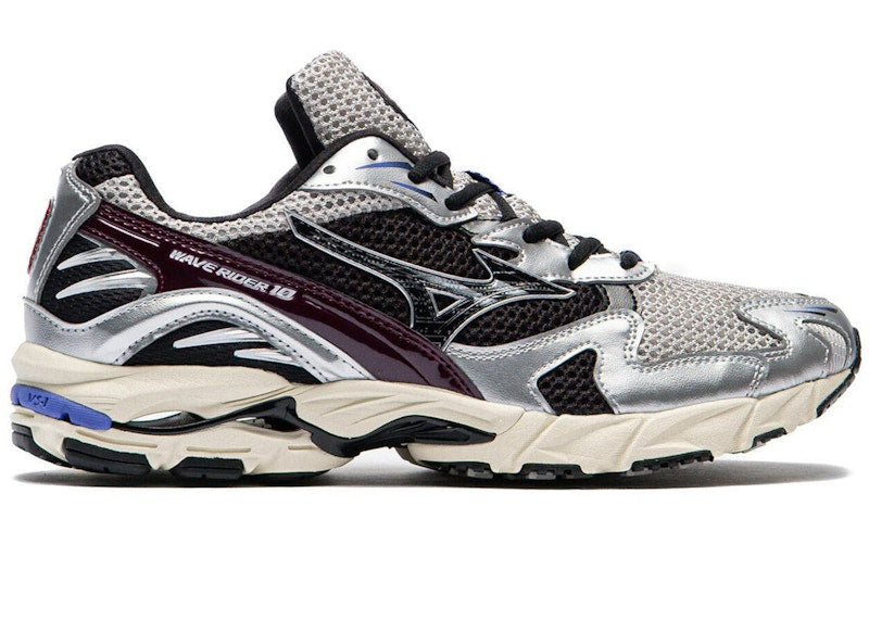 Mizuno Wave Rider 10 Harbor Mist Black Fig - Harbor Mist/Black/Fig - D1GA210417