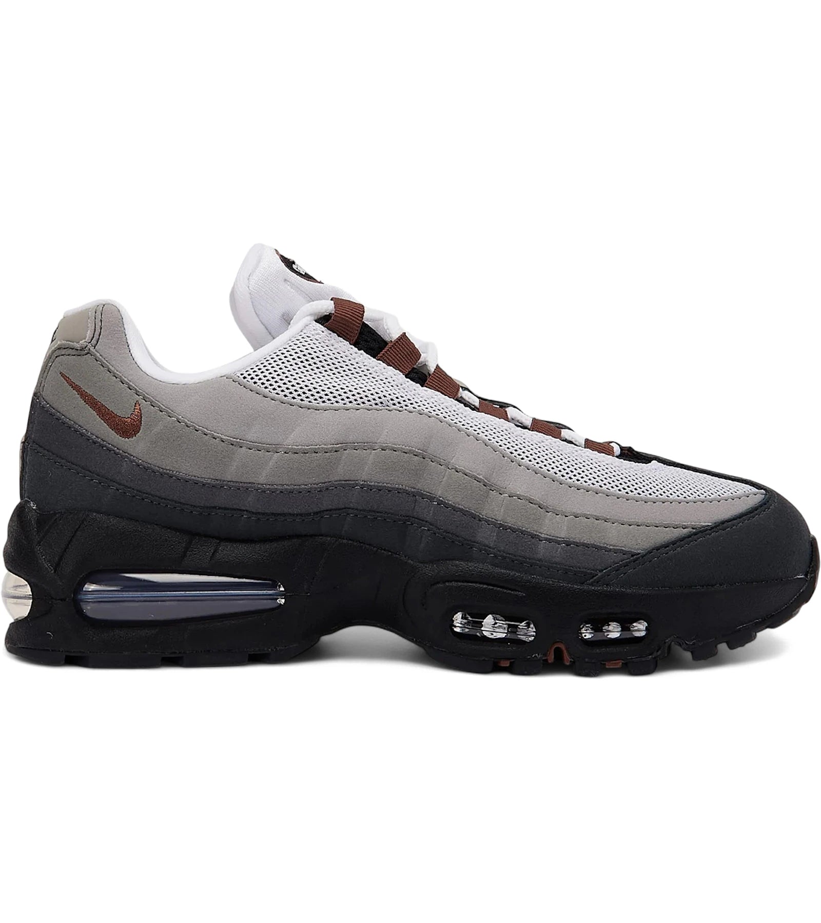 Nike Air Max 95 OG Big Bubble Fauna Brown - Black/White/Medium Grey/Fauna Brown - HJ5996-004