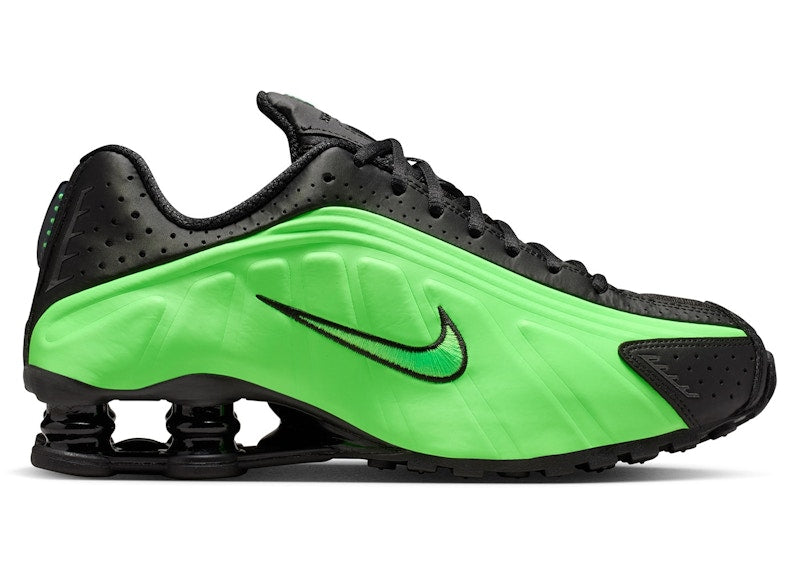 Nike Shox R4 Black Voltage Green - Black/Black/Voltage Green - AR3565-013