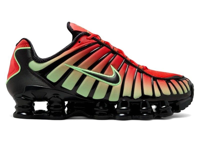 Nike Shox Tl Chili Pepper - Light Crimson/Green Strike/Black/Black - AV3595-601