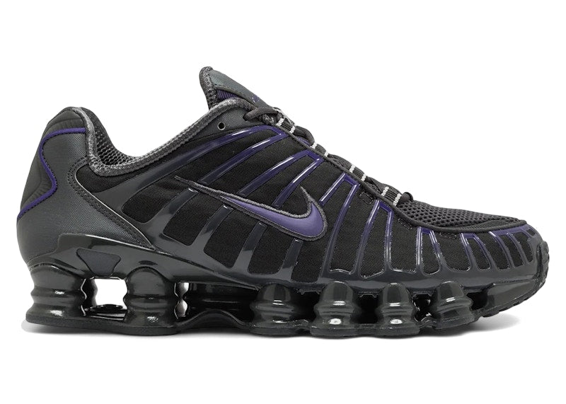 Nike Shox Tl Dark Smoke Grey Court Purple - Dark Smoke Grey/Court Purple - AV3595-014