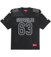 Supreme Bones Football Jersey Black - supreme-bones-football-jersey-black