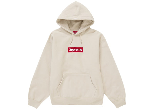 Sudadera con capucha Supreme Box Logo FW24 Marrón claro