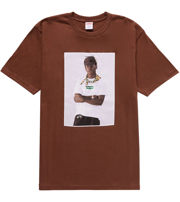 Supreme Tyler The Creator Tee Brown - Supreme-Tyler-The-Creator-Tee-Brown