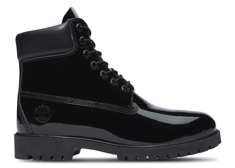 Timberland 6 Premium Waterproof Patent Boots Black - TB0A41MW-EL6