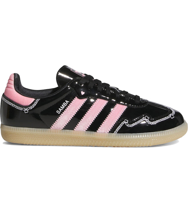 Adidas Samba OG Valentines Day Black Light Pink (2026) (GS) - Core Black/Cloud White/Light Pink - KH9154