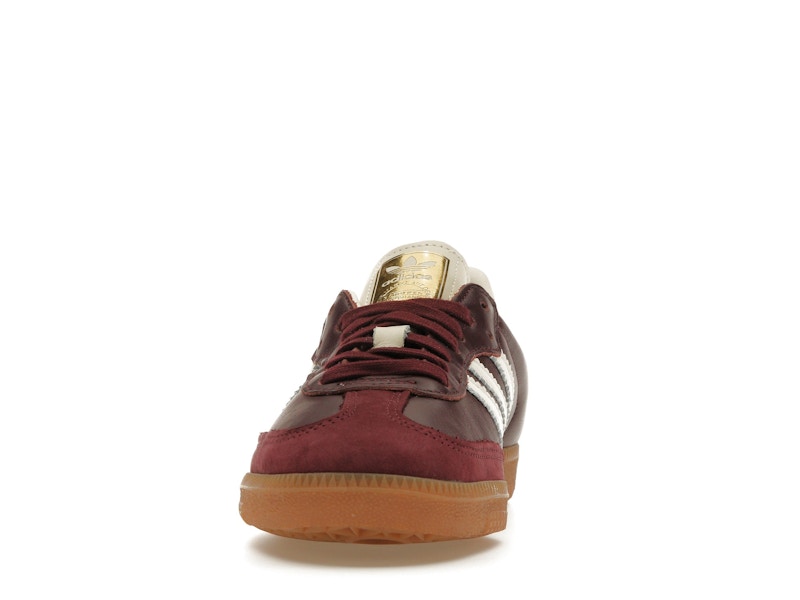 Adidas Samba OG Maroon Gold Metallic - Ansicht 11