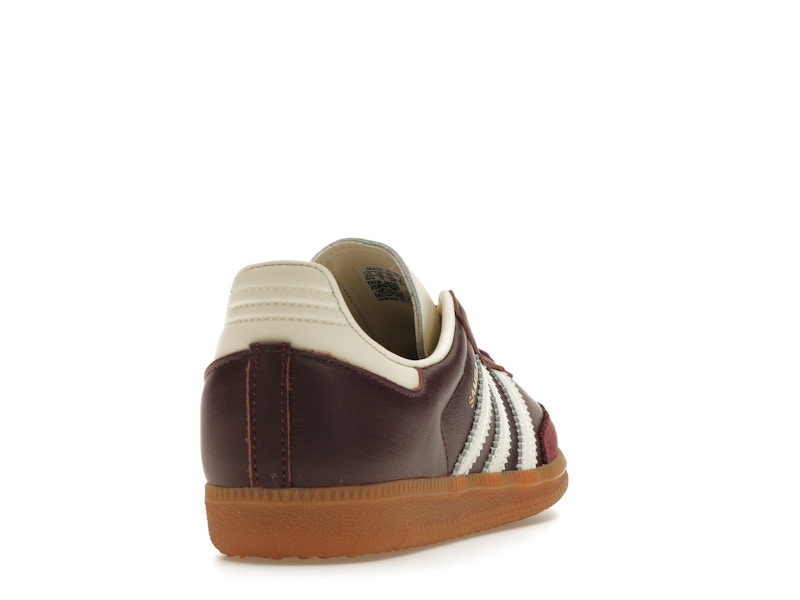 Adidas Samba OG Maroon Gold Metallic - Ansicht 31