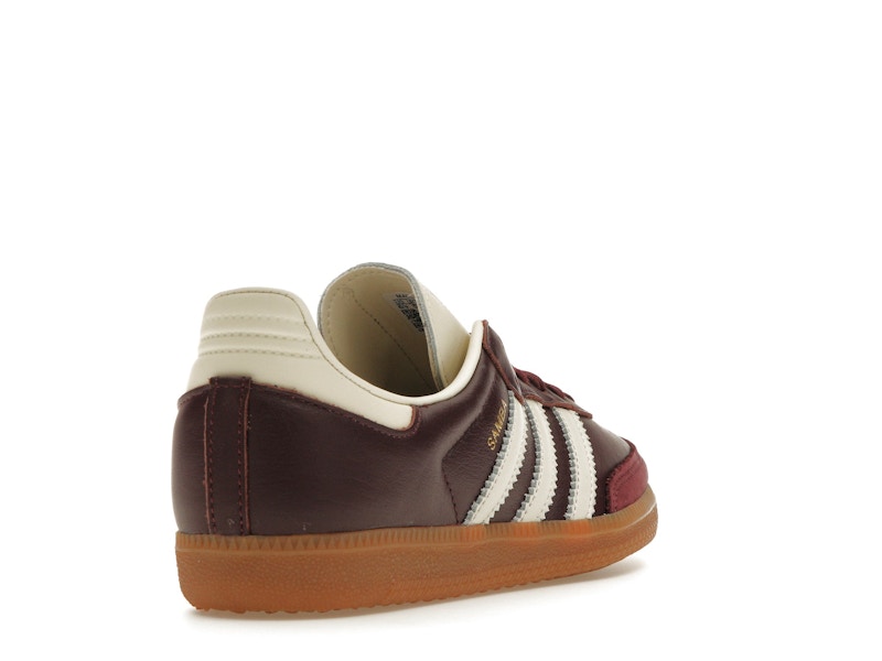 Adidas Samba OG Maroon Gold Metallic - Ansicht 33