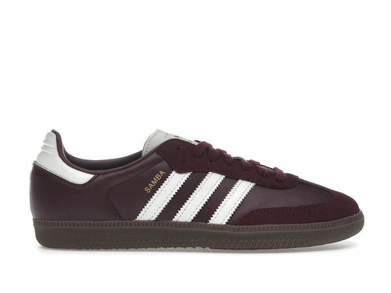 Adidas Samba OG Maroon Off White Gum - Ansicht 1