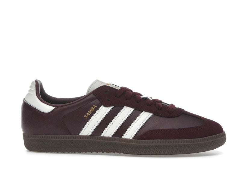 Adidas Samba OG Maroon Off White Gum - Ansicht 2