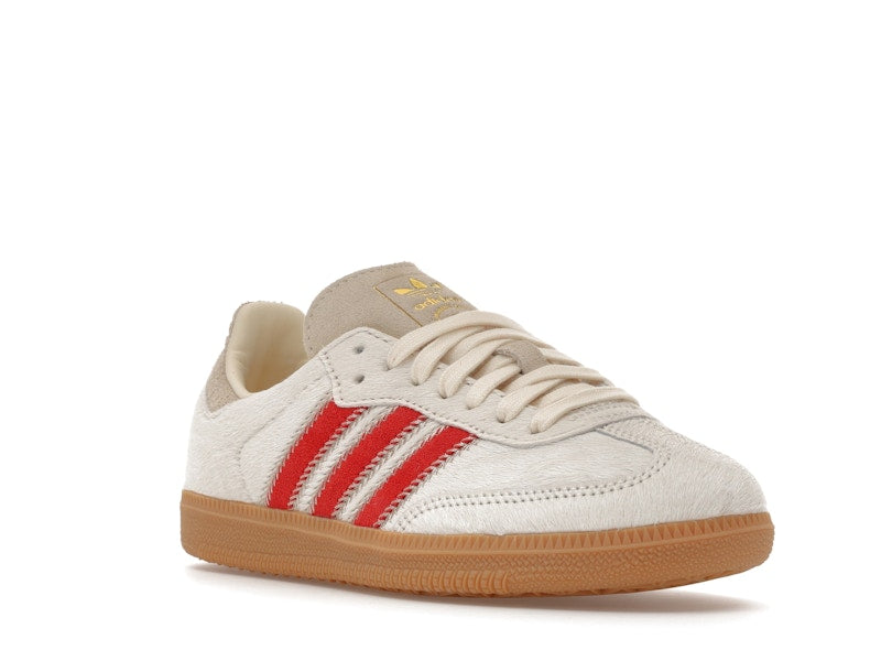 Adidas Samba OG Pony Hair Wonder Beige Better Scarlet - weergave 7