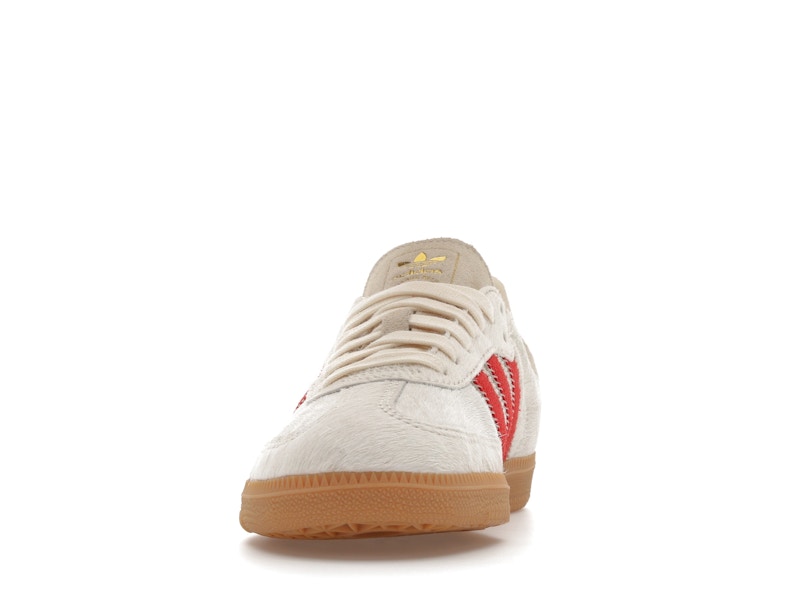 Adidas Samba OG Pony Hair Wonder Beige Better Scarlet - weergave 11