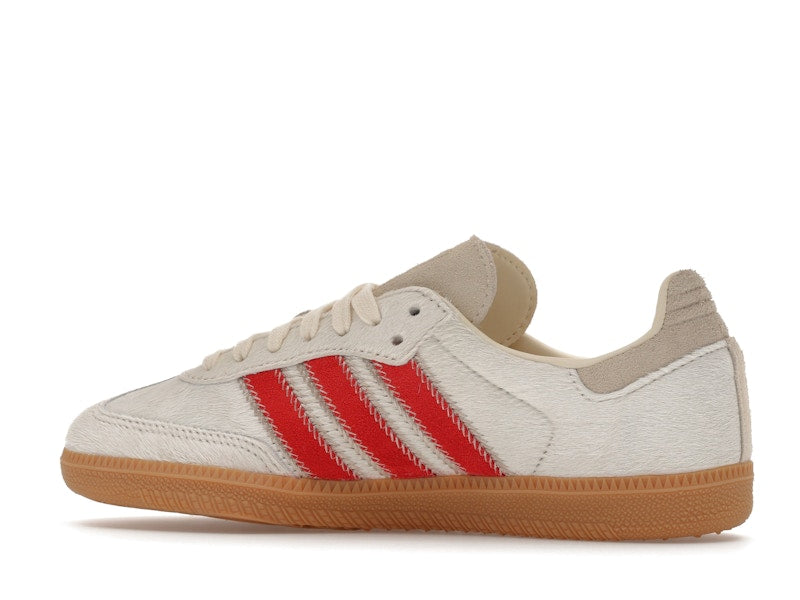 Adidas Samba OG Pony Hair Wonder Beige Better Scarlet - weergave 21