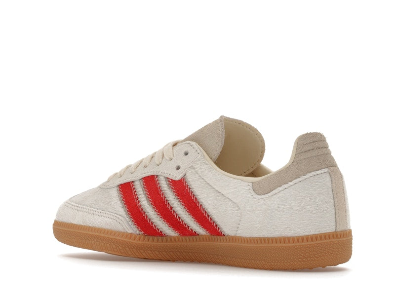 Adidas Samba OG Pony Hair Wonder Beige Better Scarlet - weergave 23