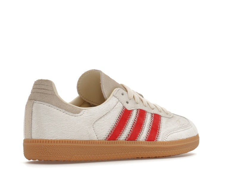 Adidas Samba OG Pony Hair Wonder Beige Better Scarlet - weergave 33