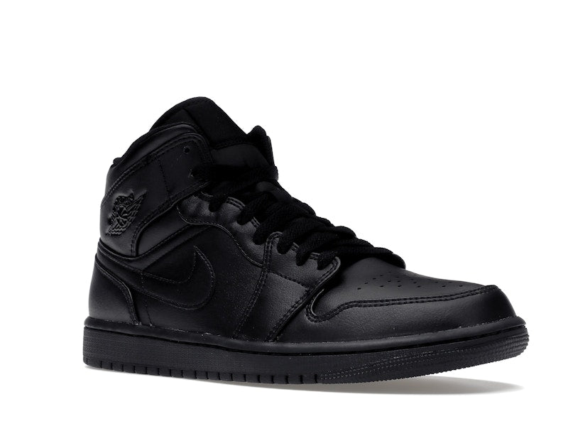 Air Jordan 1 Mid Triple Black (2022) - weergave 5