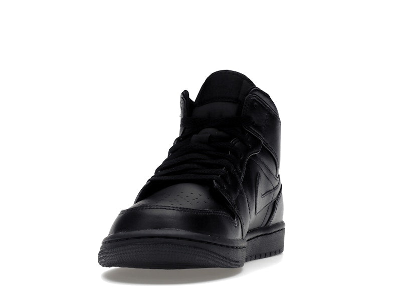 Air Jordan 1 Mid Triple Black (2022) - weergave 12