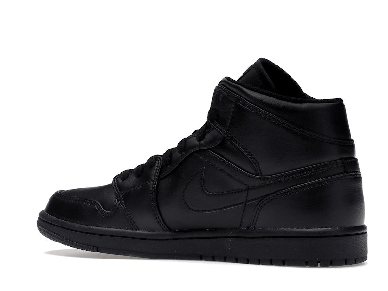 Air Jordan 1 Mid Triple Black (2022) - weergave 22