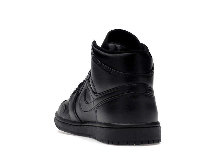 Air Jordan 1 Mid Triple Black (2022) - weergave 26