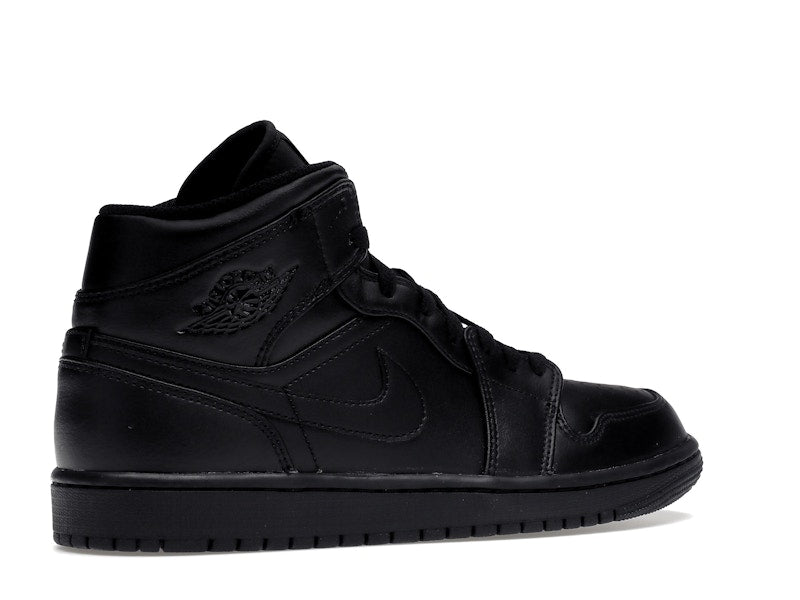 Air Jordan 1 Mid Triple Black (2022) - weergave 34