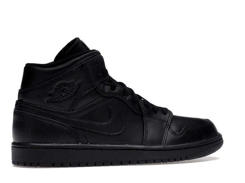 Air Jordan 1 Mid Triple Black (2022) - weergave 35