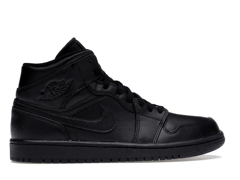 Air Jordan 1 Mid Triple Black (2022) - weergave 36