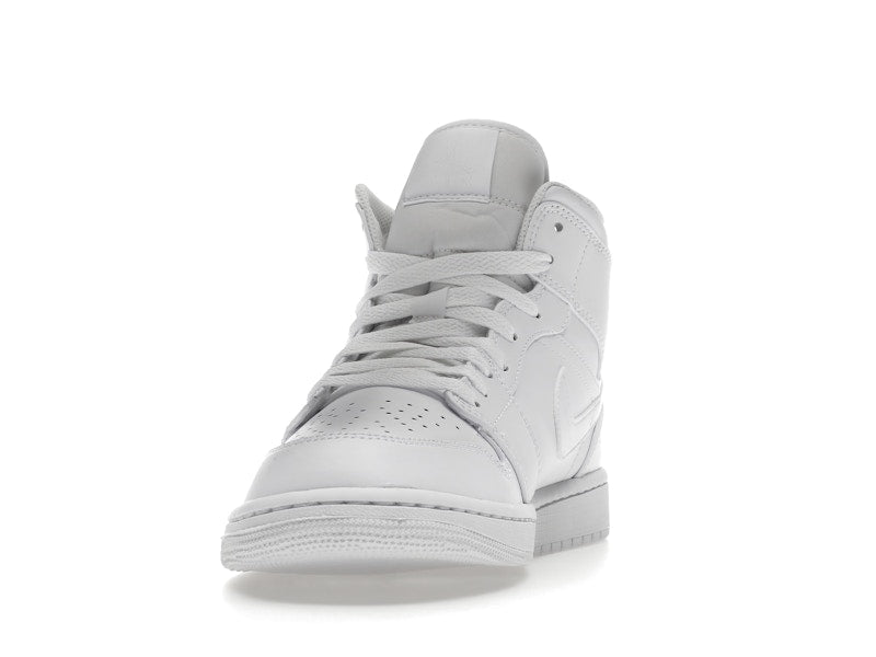Air Jordan 1 Mid Triple White (2022) - weergave 12