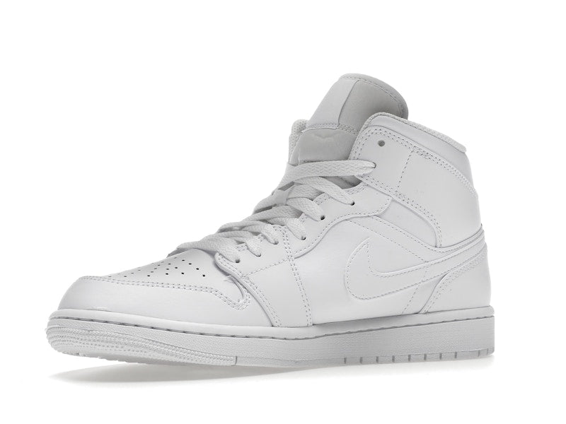 Air Jordan 1 Mid Triple White (2022) - weergave 16