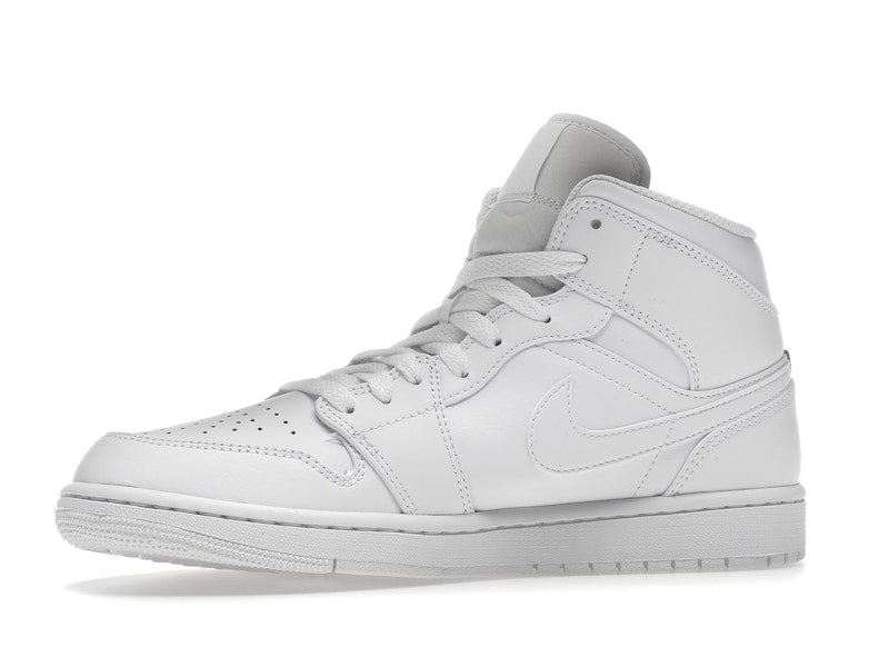 Air Jordan 1 Mid Triple White (2022) - weergave 17