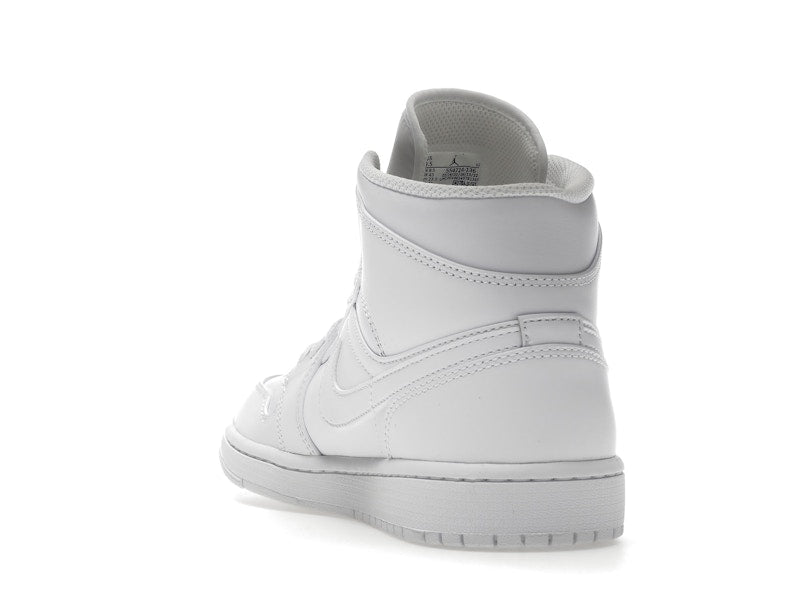Air Jordan 1 Mid Triple White (2022) - weergave 26