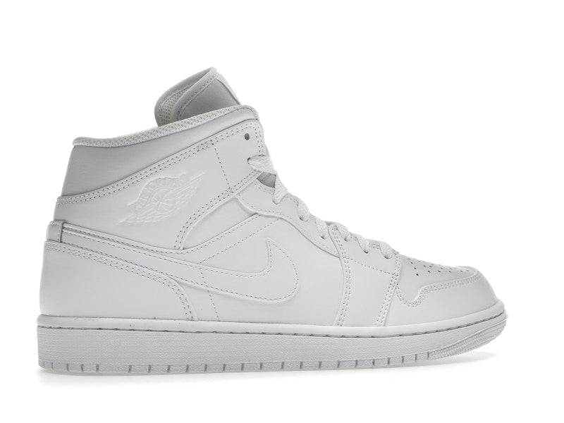 Air Jordan 1 Mid Triple White (2022) - weergave 35