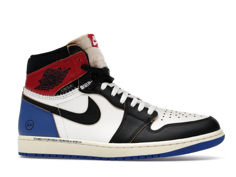 Air Jordan 1 Retro High OG SP Fragment X Union La Varsity Red Sport Royal - Ansicht 2