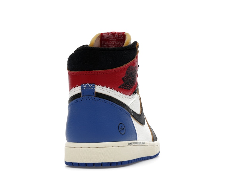 Air Jordan 1 Retro High OG SP Fragment X Union La Varsity Red Sport Royal - Ansicht 29