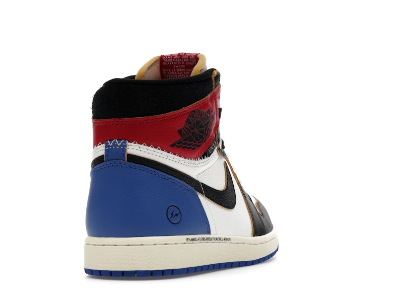 Air Jordan 1 Retro High OG SP Fragment X Union La Varsity Red Sport Royal - Ansicht 30