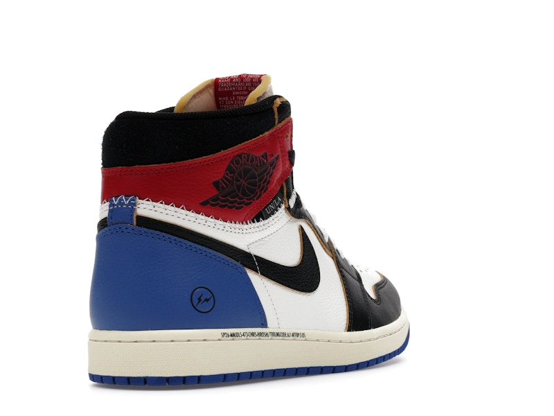Air Jordan 1 Retro High OG SP Fragment X Union La Varsity Red Sport Royal - Ansicht 31
