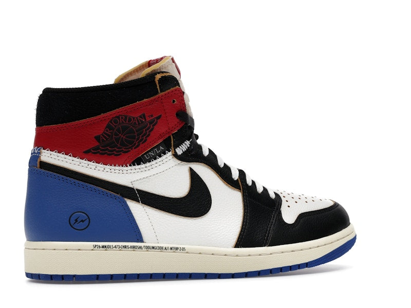 Air Jordan 1 Retro High OG SP Fragment X Union La Varsity Red Sport Royal - Ansicht 34