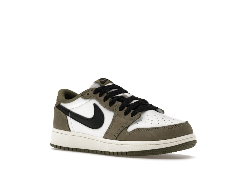 Air Jordan 1 Retro Low OG Medium Olive (GS) - vista 5