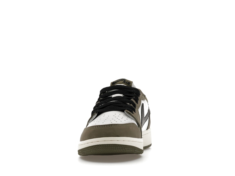 Air Jordan 1 Retro Low OG Medium Olive (GS) - vista 11