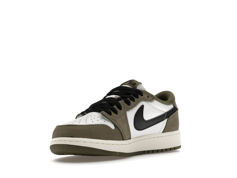 Air Jordan 1 Retro Low OG Medium Olive (GS) - vista 14