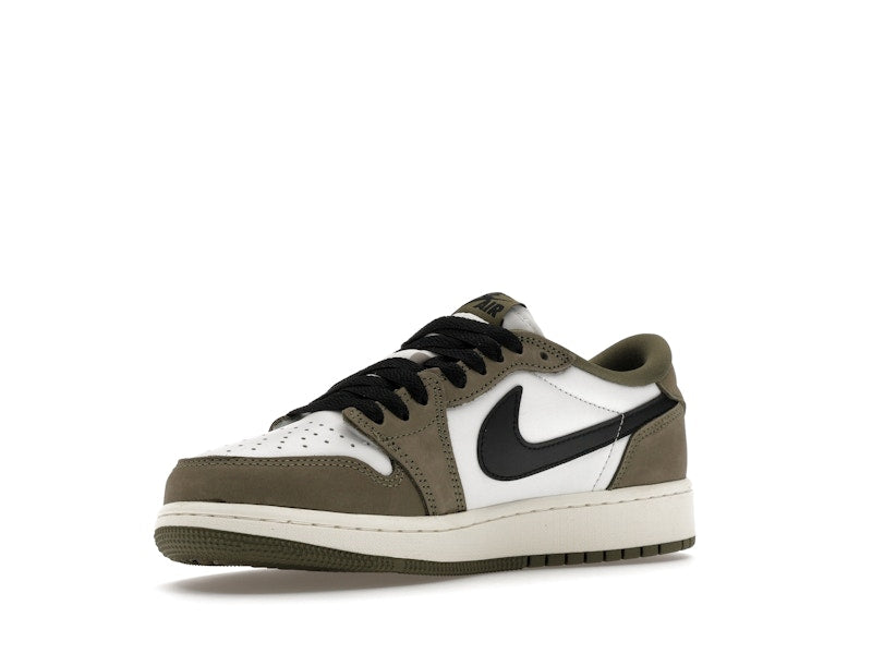 Air Jordan 1 Retro Low OG Medium Olive (GS) - vista 15