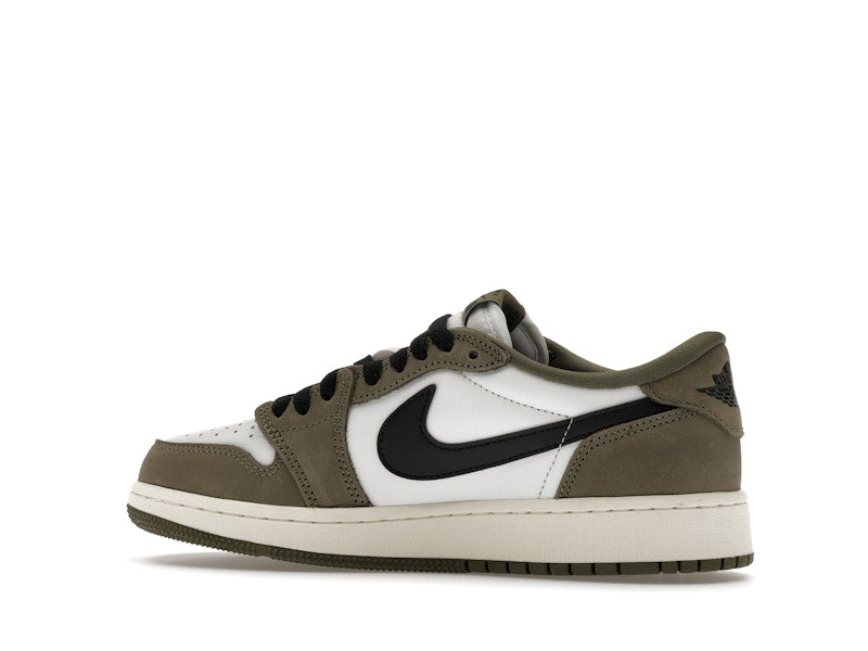 Air Jordan 1 Retro Low OG Medium Olive (GS) - vista 22