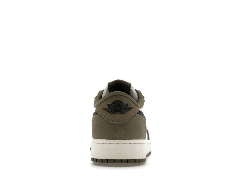 Air Jordan 1 Retro Low OG Medium Olive (GS) - vista 28