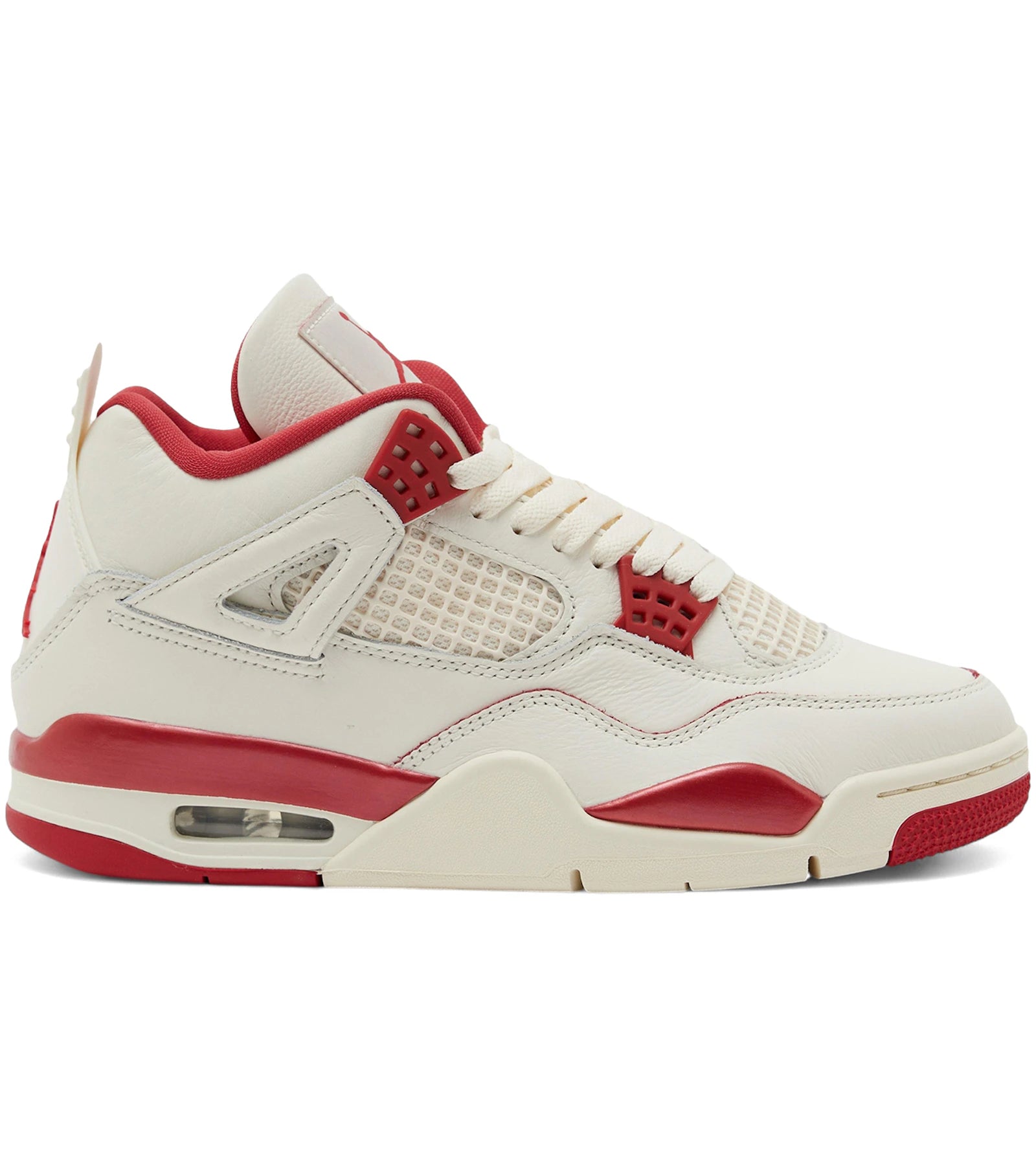 Air Jordan 4 Retro Pale Ivory Sierra Red - Pale Ivory/Sierra Red/Tough Red - HV0823-108