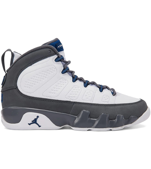 Air Jordan 9 Retro French Blue (2026) (GS) - White/French Blue/Flint Grey - HV4574-100