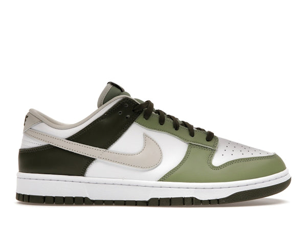Nike Dunk Low Oil Green Cargo Khaki - White/Light Bone-Oil Green-Cargo Khaki - FN6882-100 - 01