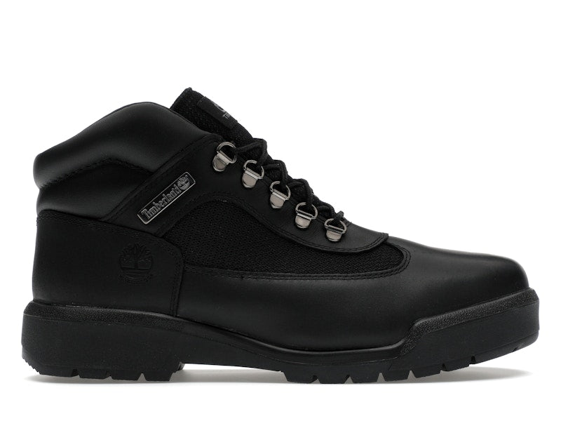Timberland Field Boot Mid Lace Up Waterproof Black - vue 1