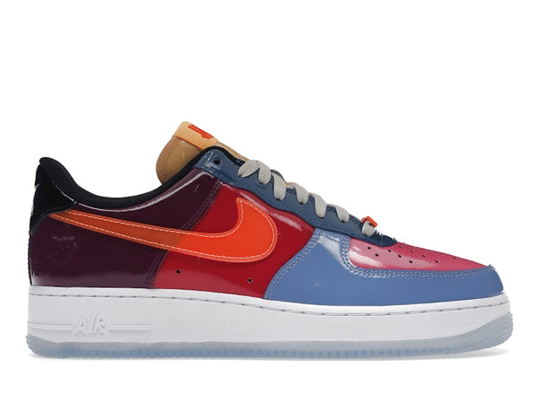 Nike Air Force 1 Low Undefeated Multi Patent - Polar/Total Orange-Multi-Color - DV5255-400 - 01